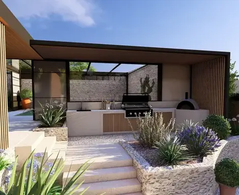 aménagement extérieur L'Huisserie-1