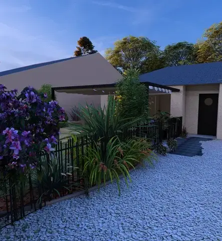création de jardin L'Huisserie-1